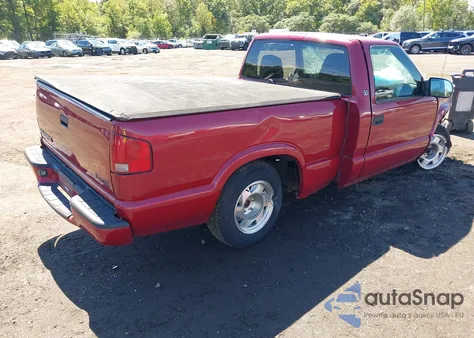 2002 GMC Sonoma Sls z USA, uszkodzony, nr VIN 1GTCS14W628216872